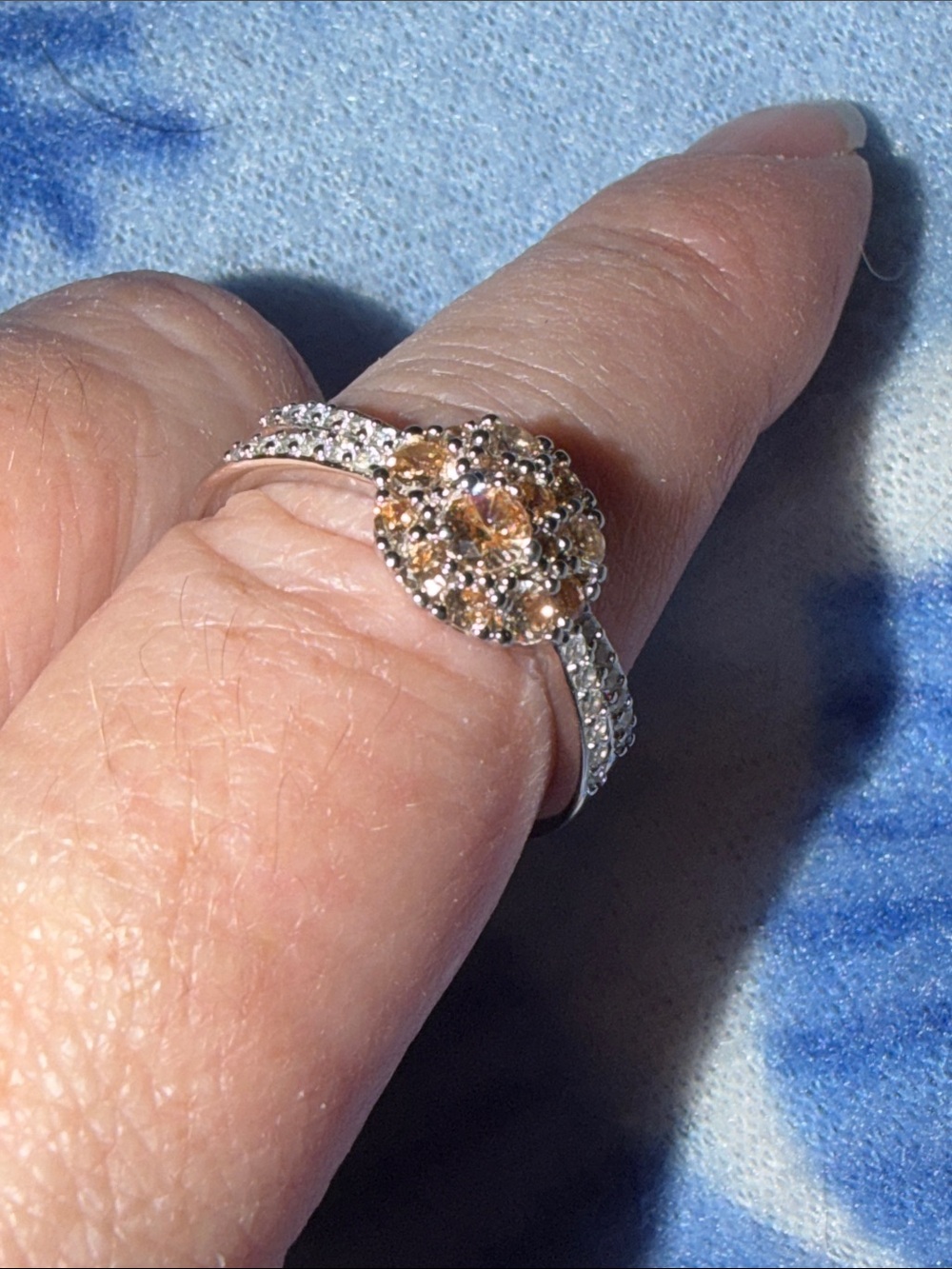 Bomb Party Sterling Ring Size 8
